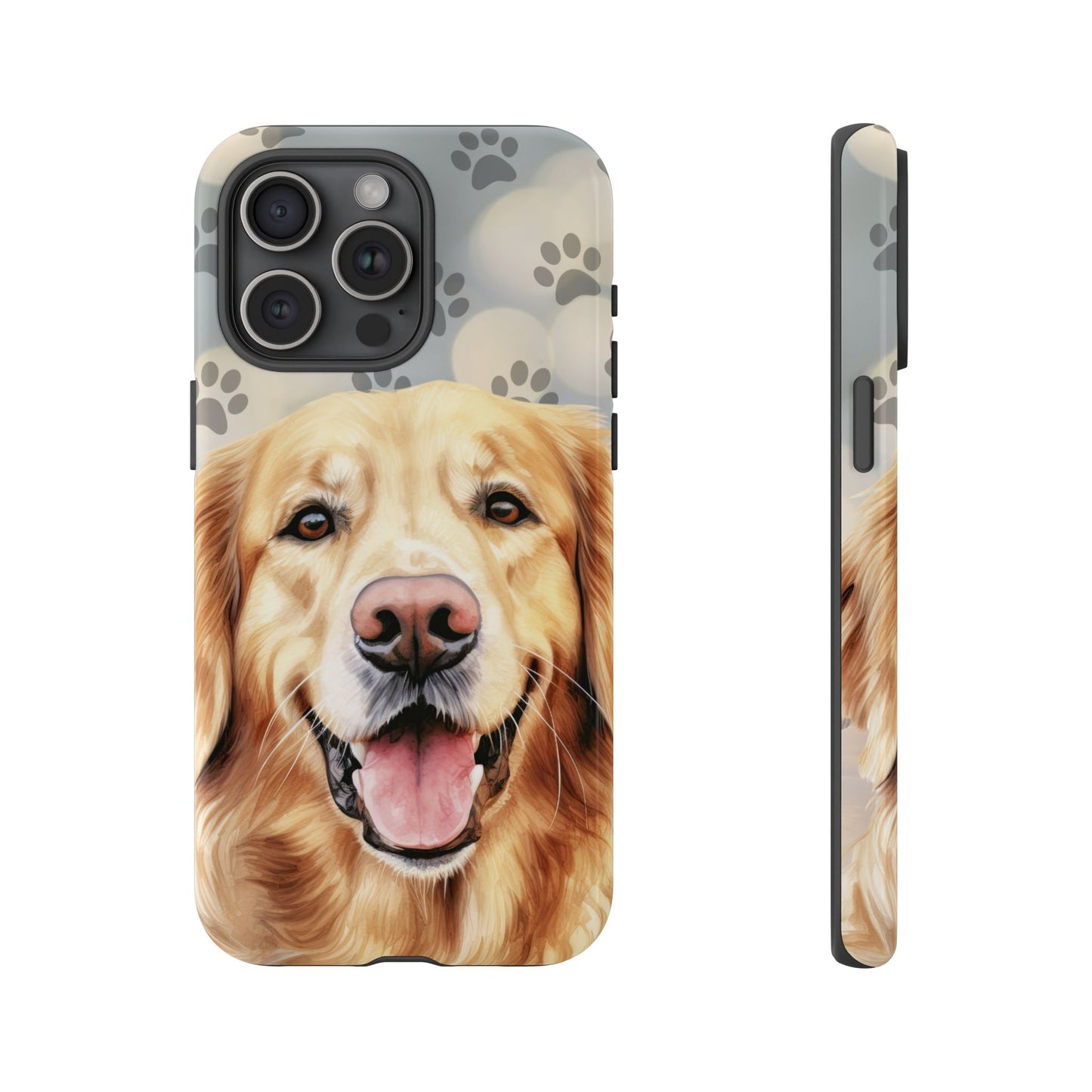Golden Retriever Phone Case by Tough Cases (iphone 15, pro and Max)