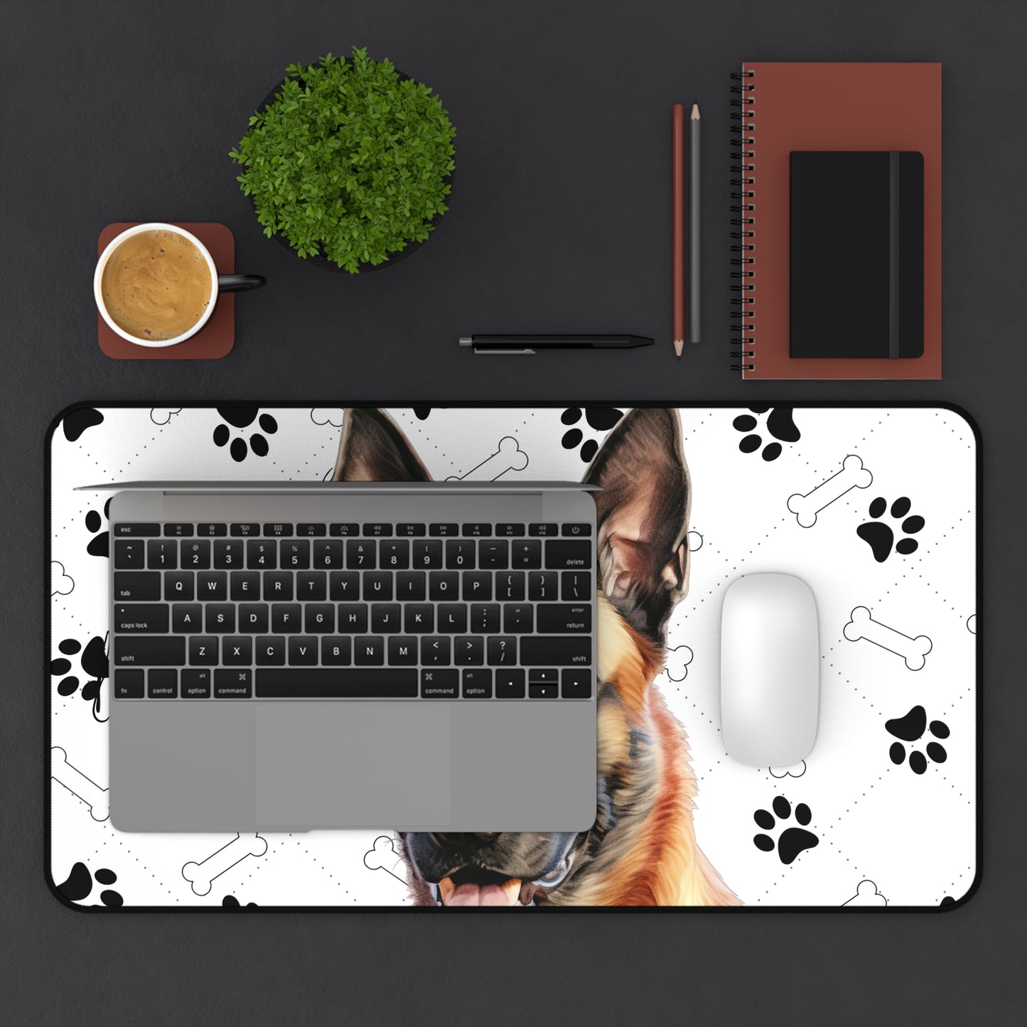 Belgian Malinois Desk Mat