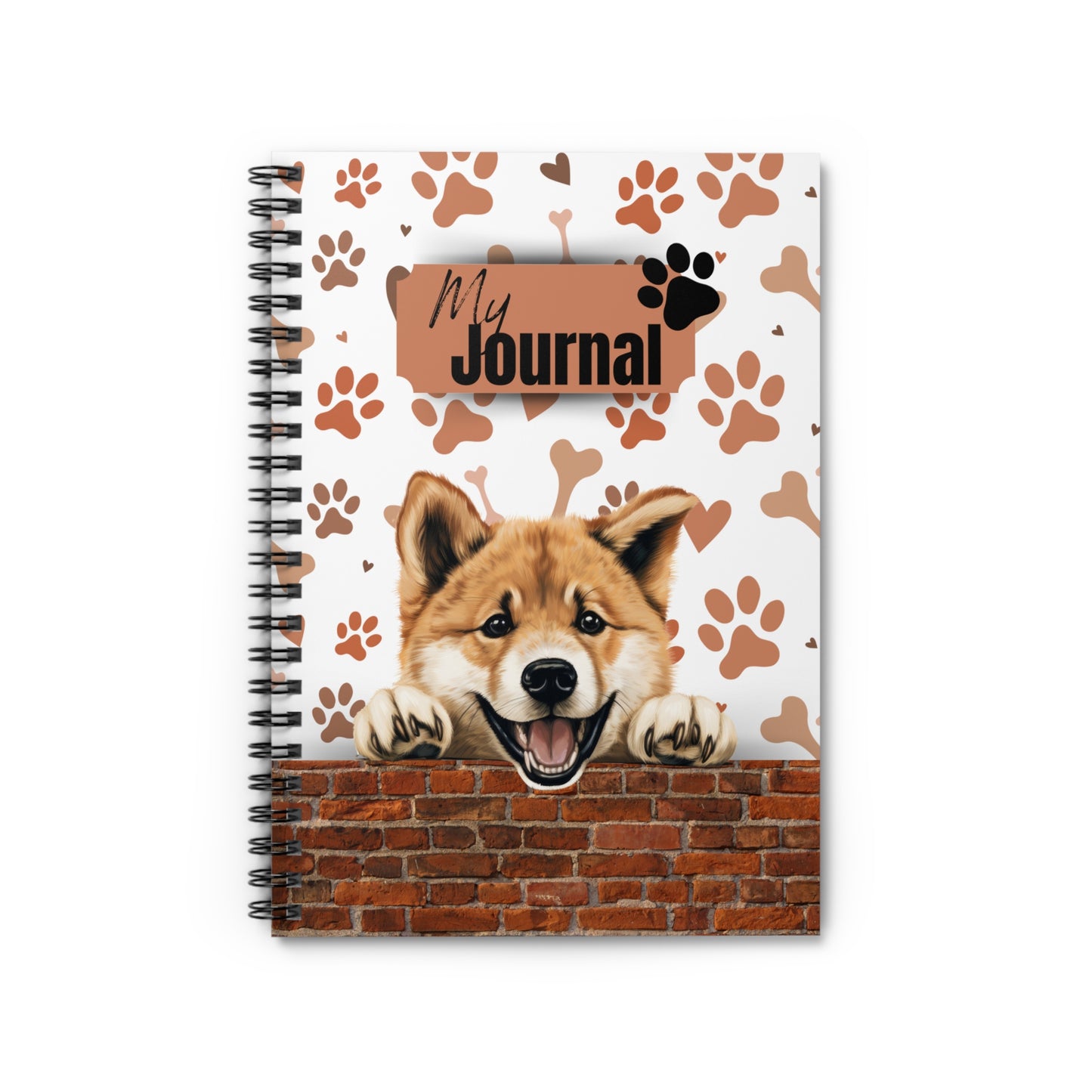 Akita Spiral Notebook - Ruled Line