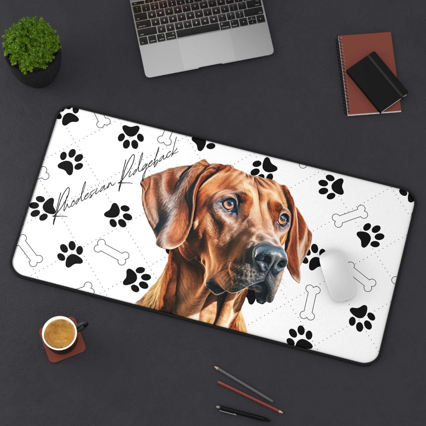 Rhodesian Ridgeback Desk Mat