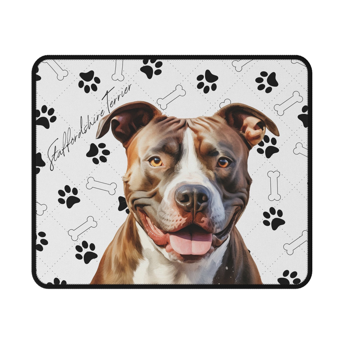Staffordshire Terrier Gaming Mouse Pad