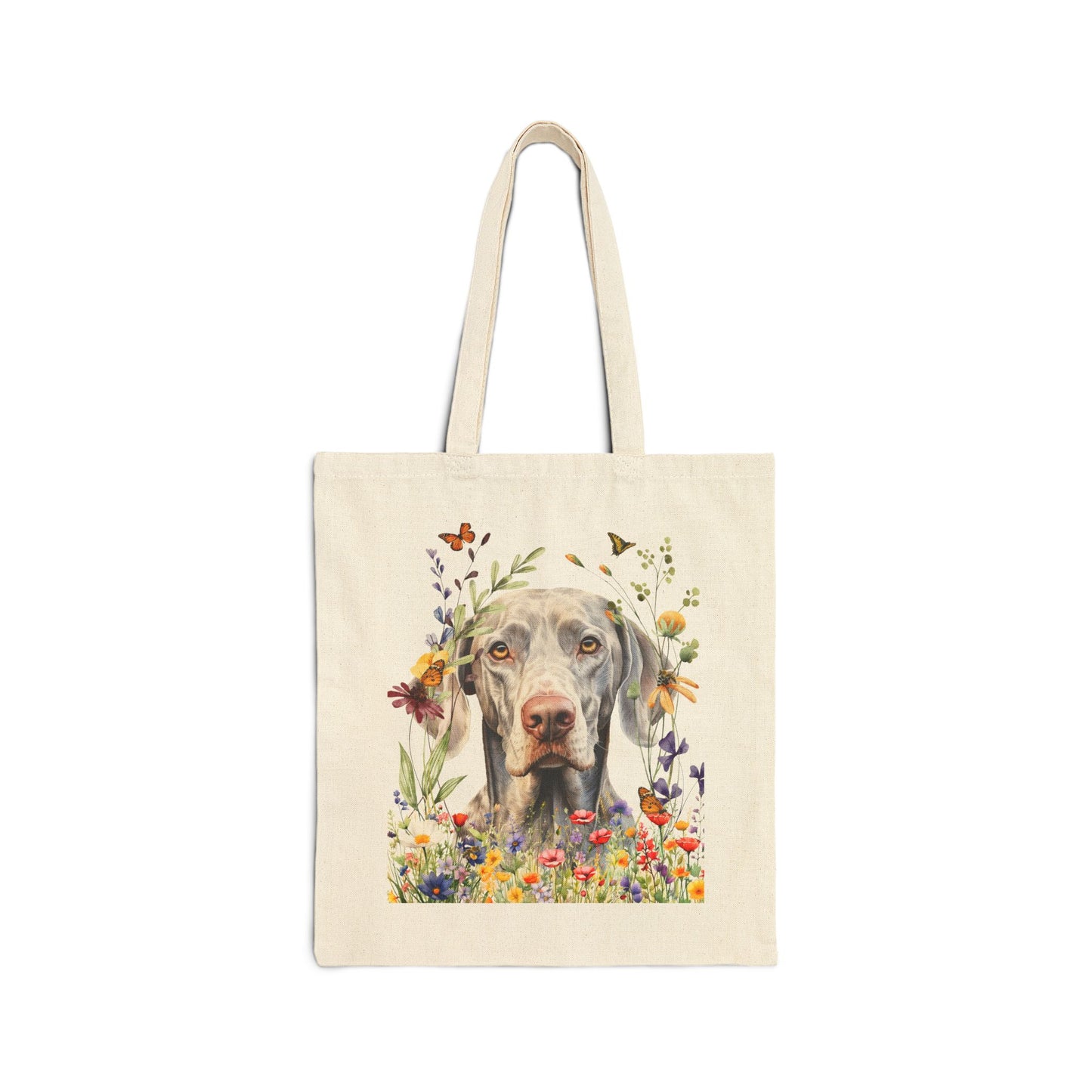 Weimaraner Canvas Tote Bag