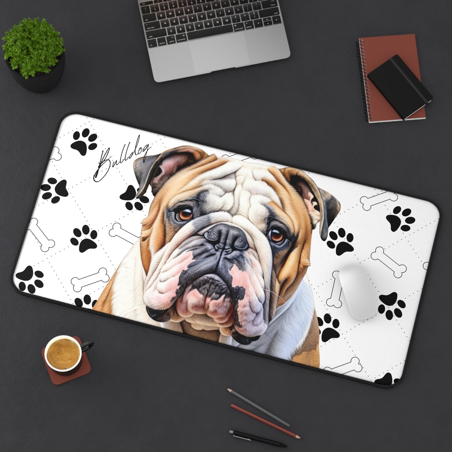 Bulldog Desk Mat