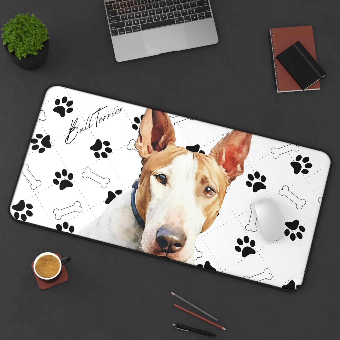 Bull Terrier Desk Mat