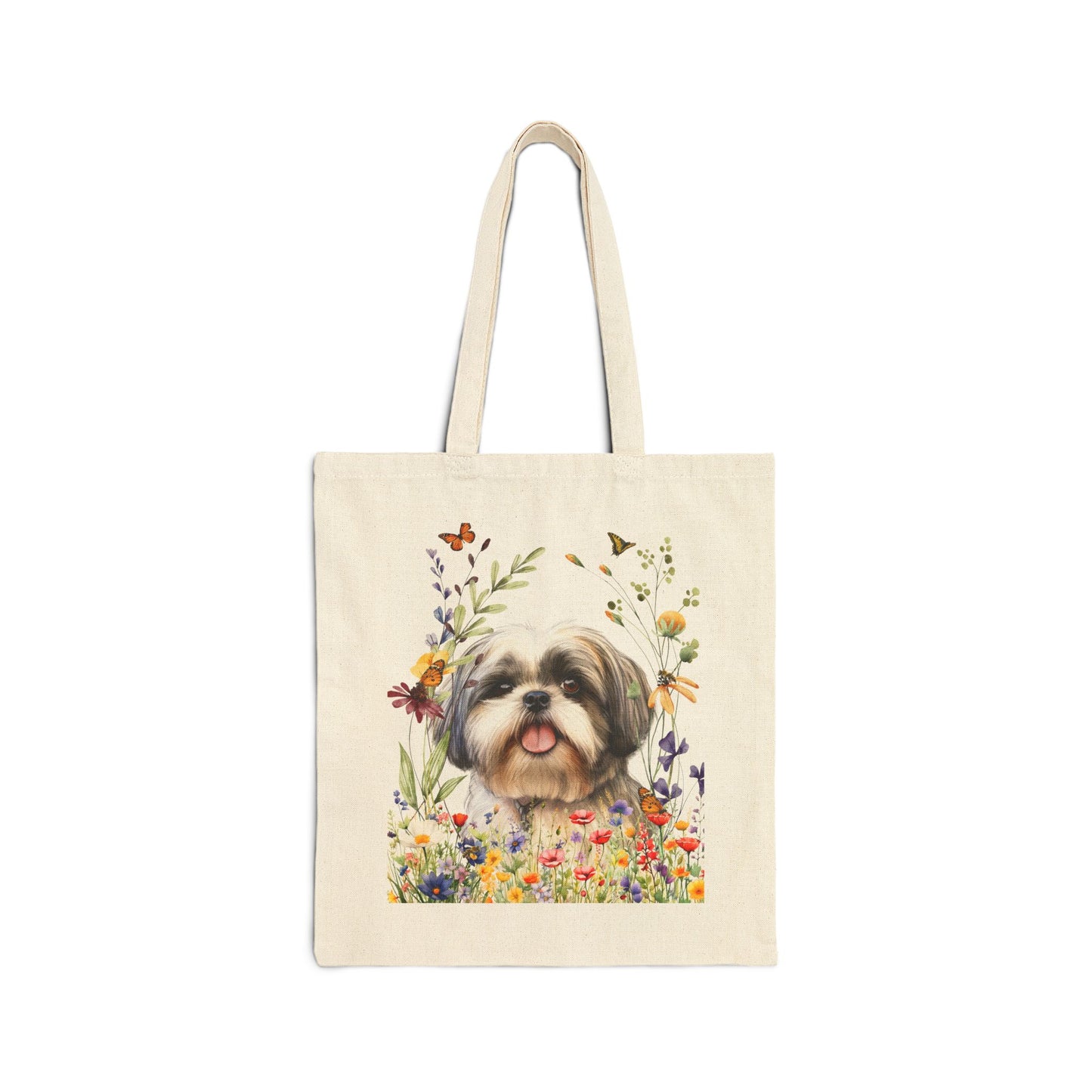 Shih Tzu Canvas Tote Bag