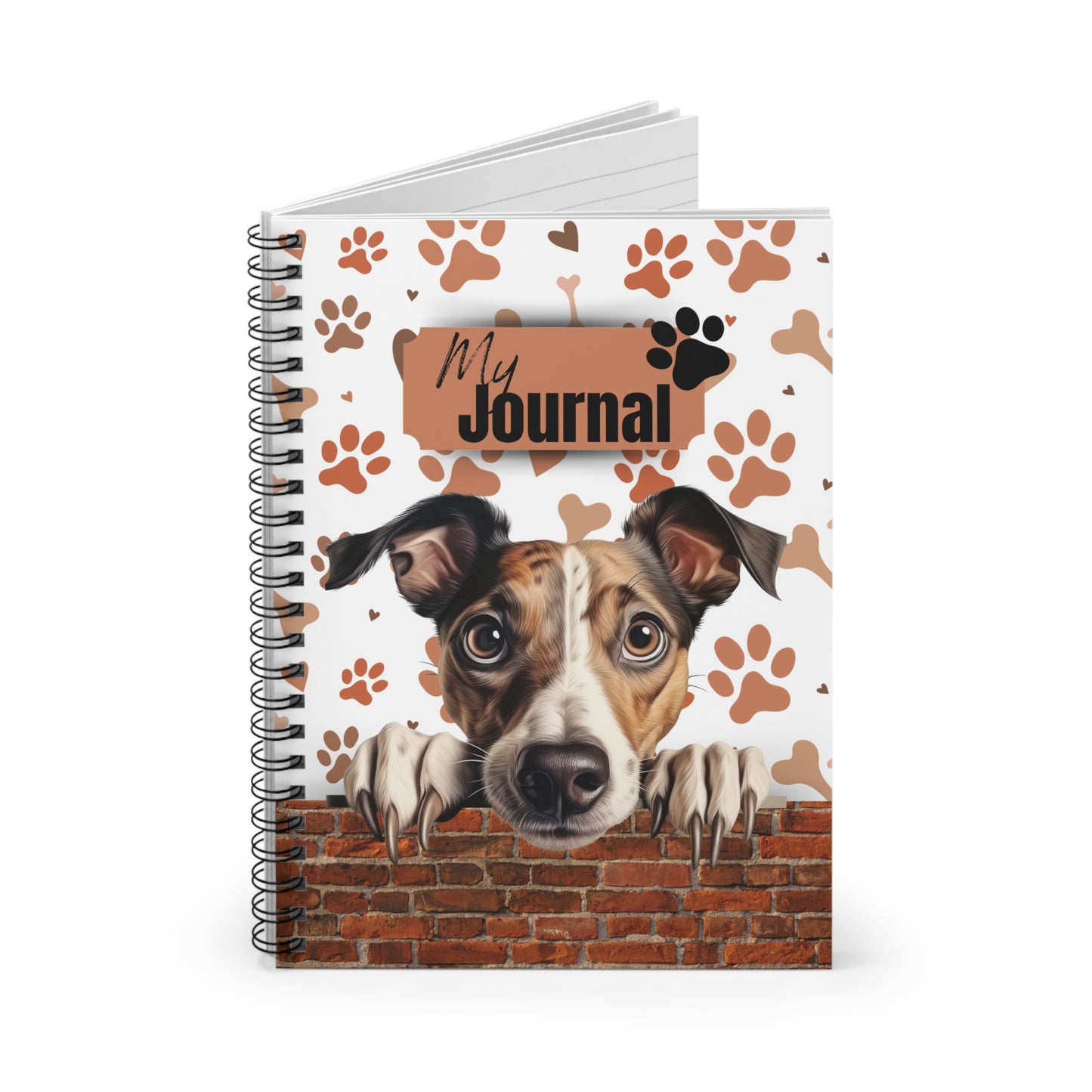 Greyhound Spiral Notebook - Ruled Line