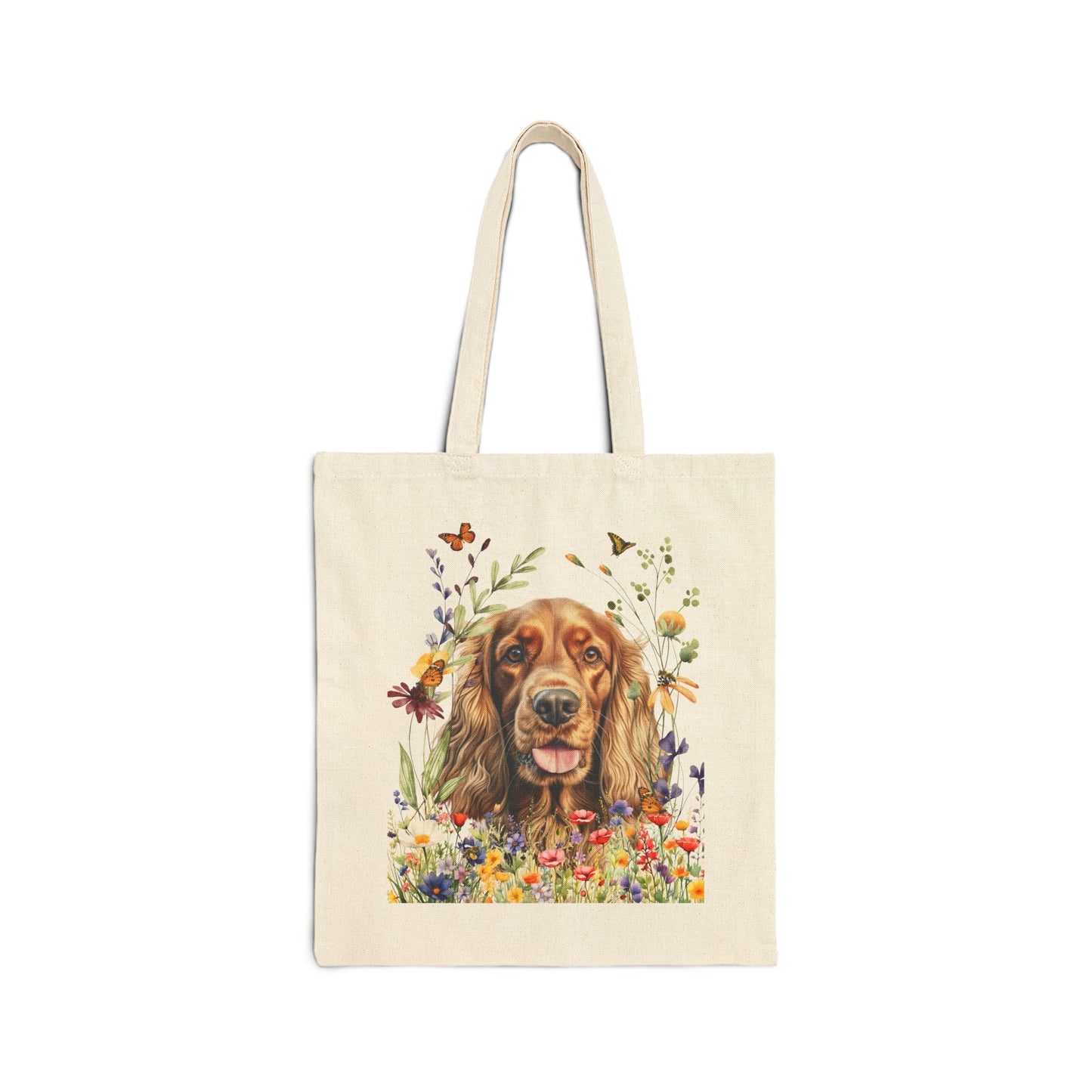 Cocker Spaniel Canvas Tote Bag