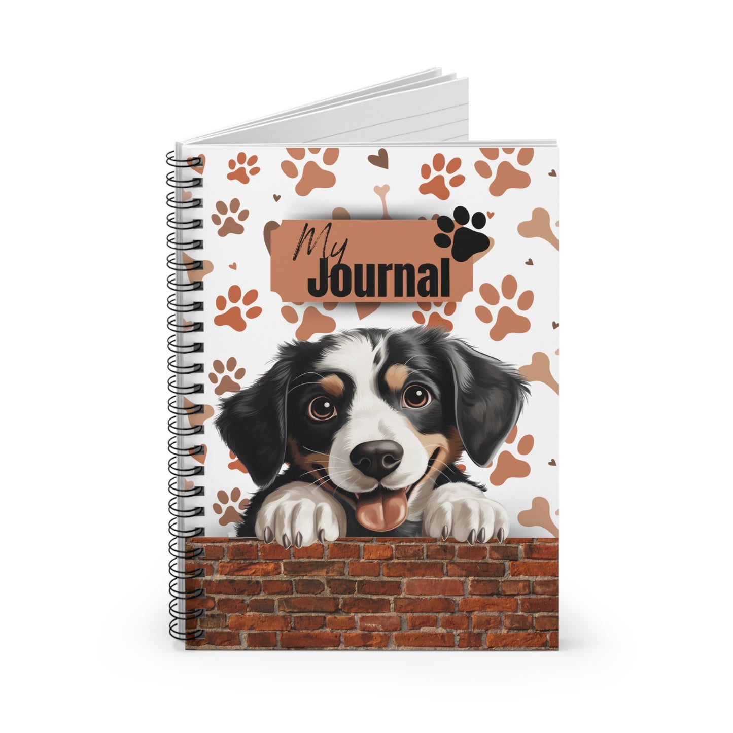 Appenzeller Sennenhund Spiral Notebook - Ruled Line