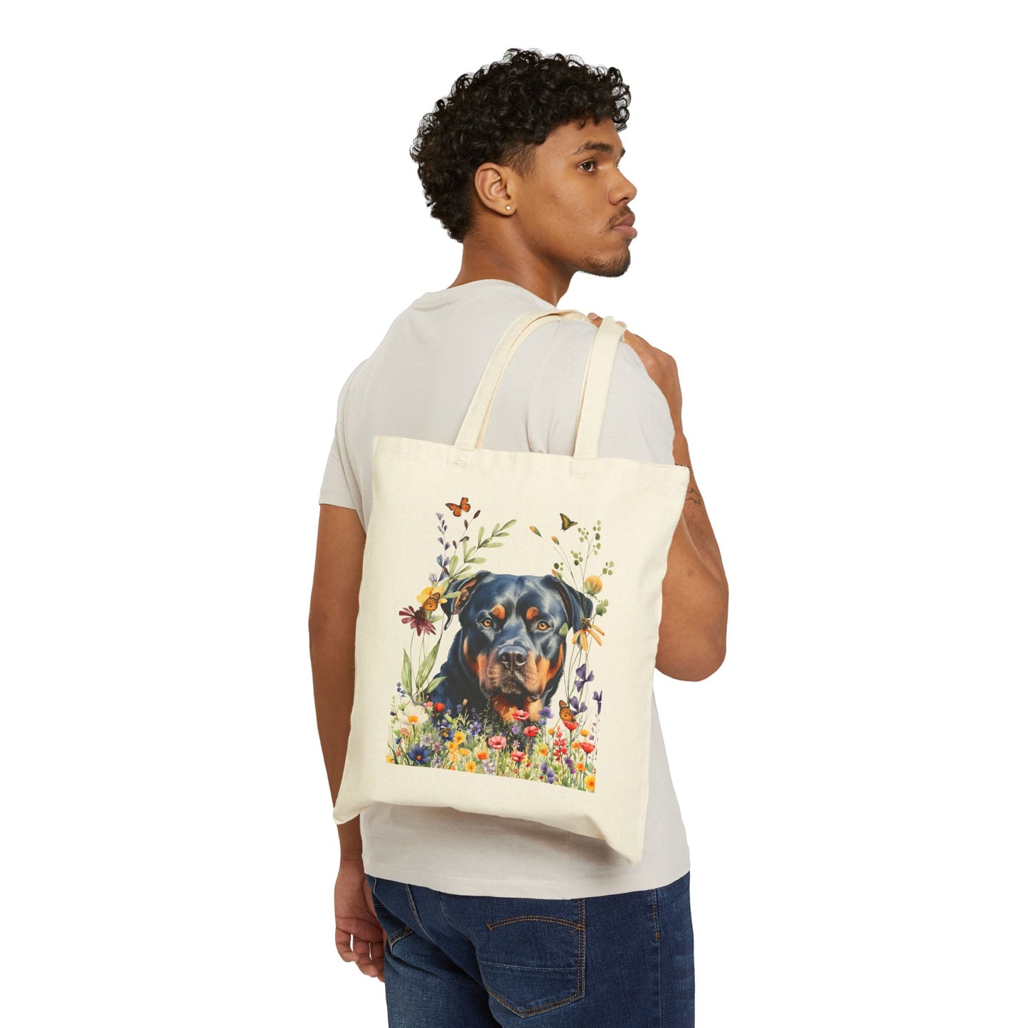 Rottweiler Canvas Tote Bag