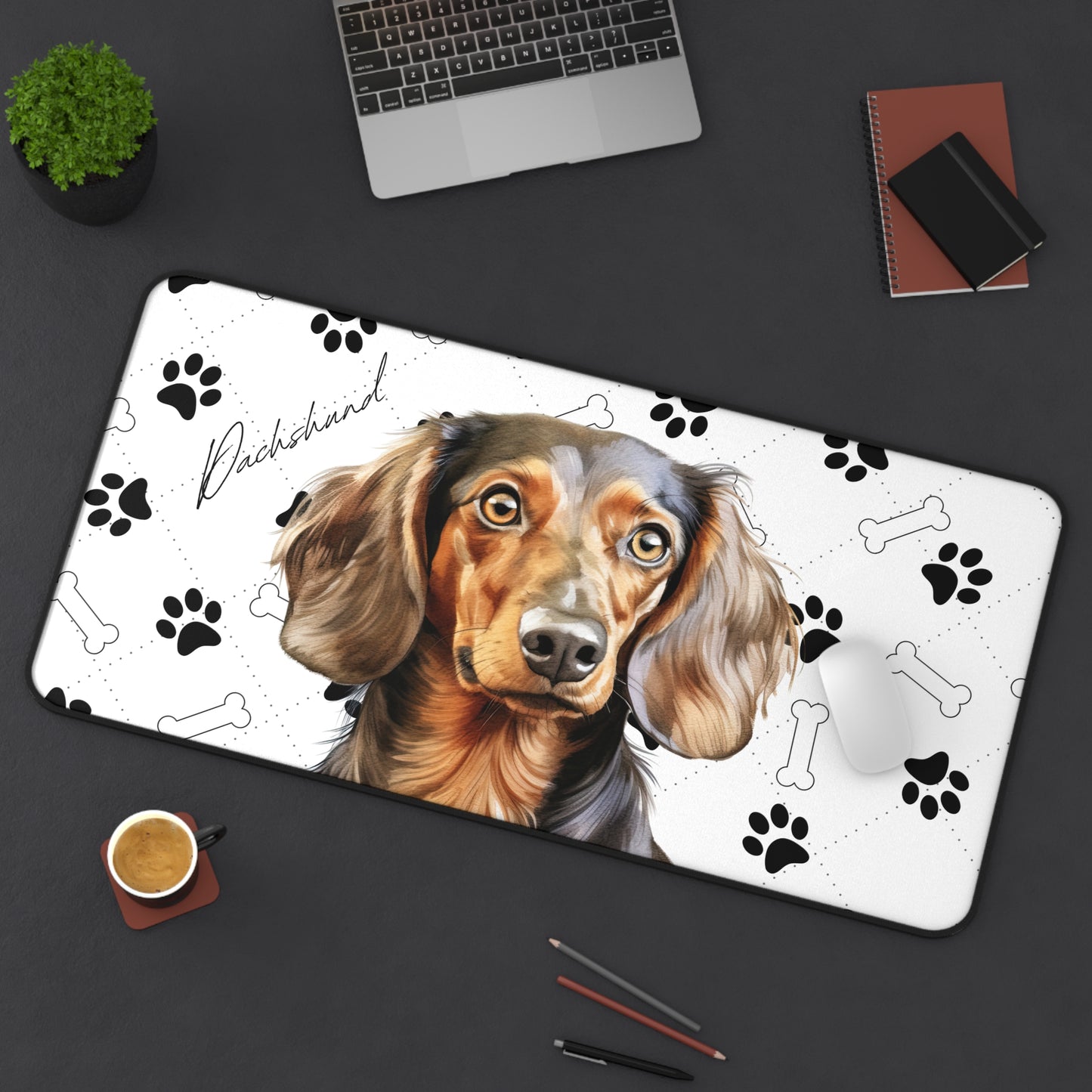 Dachshund Desk Mat