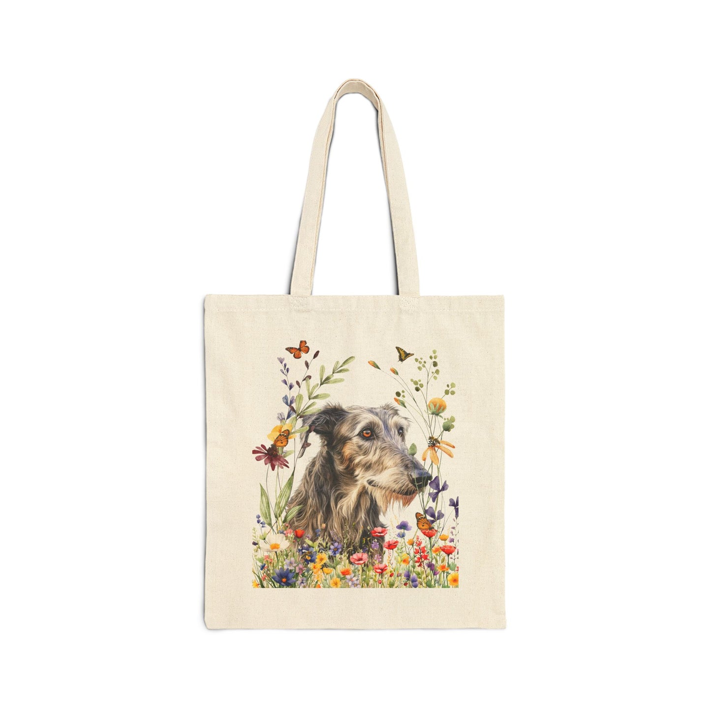 Scottish Deerhound Canvas Tote
