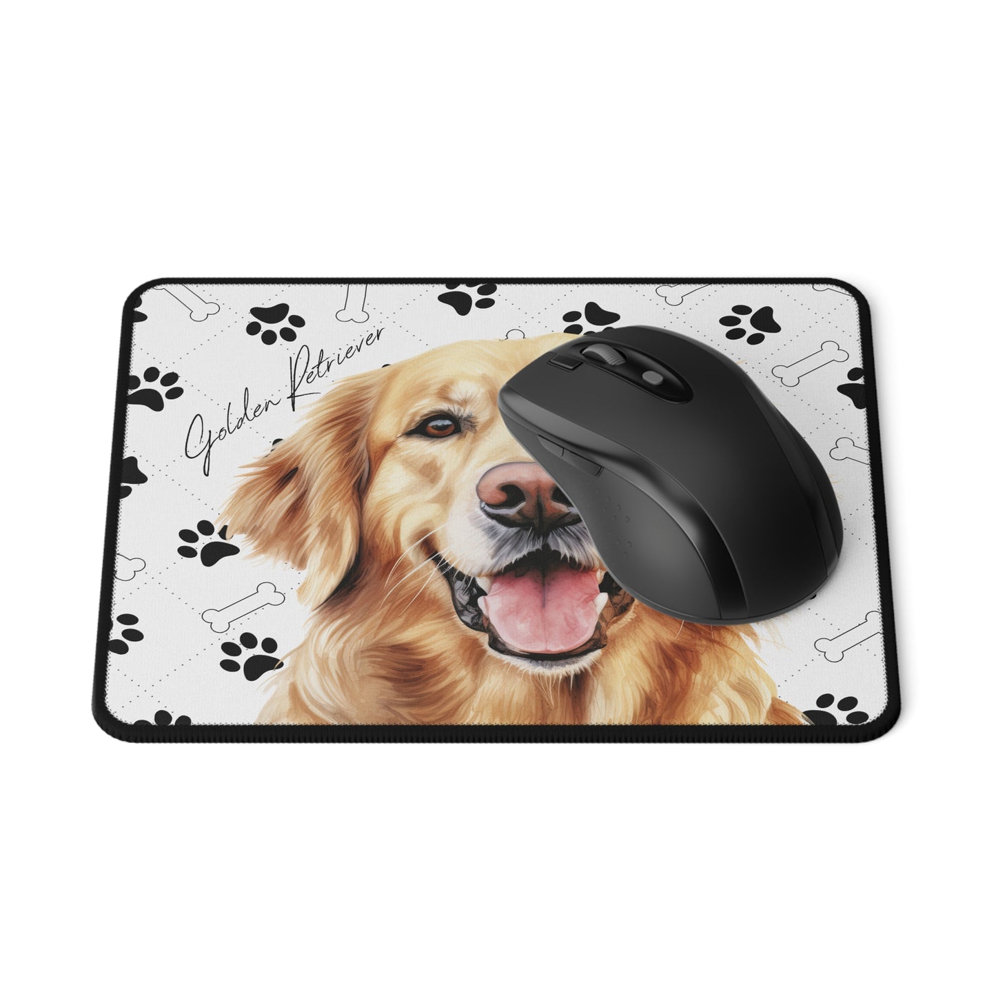 Golden Retriever Gaming Mouse Pad