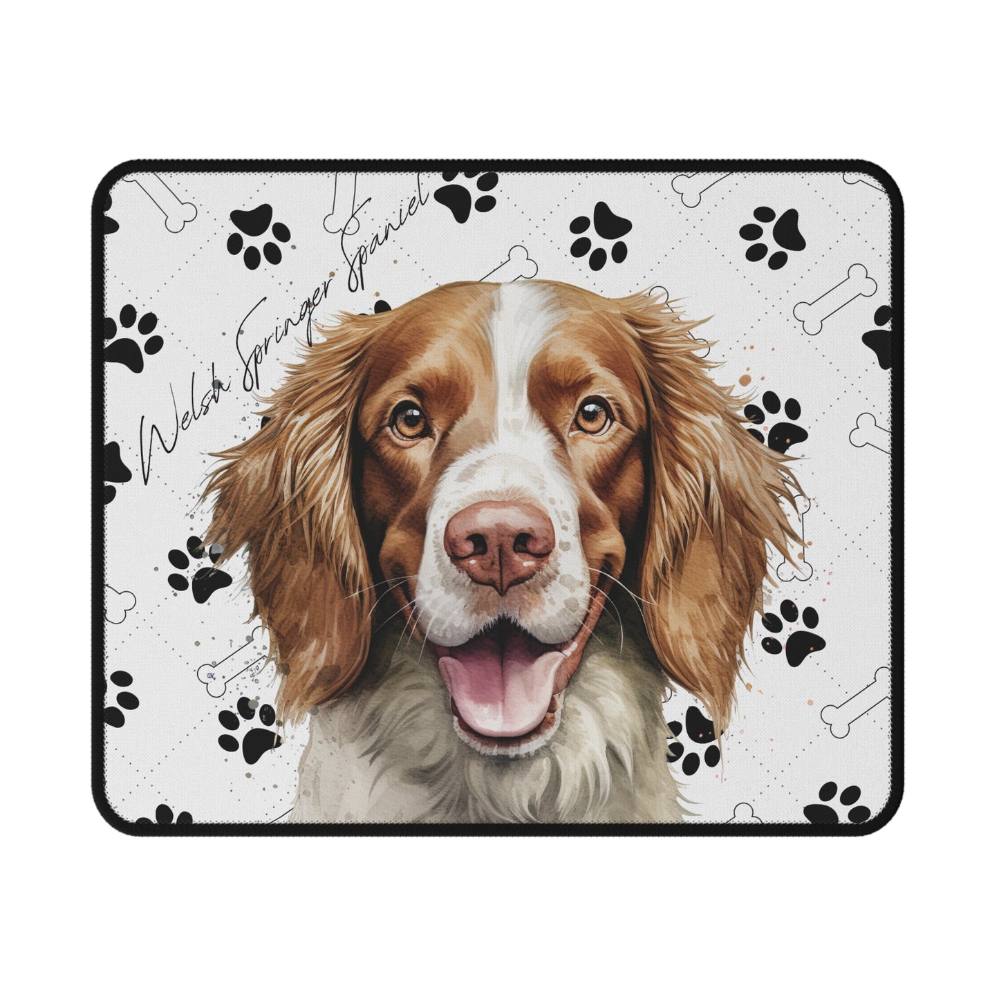 Welsh Springer Spaniel Gaming Mouse Pad
