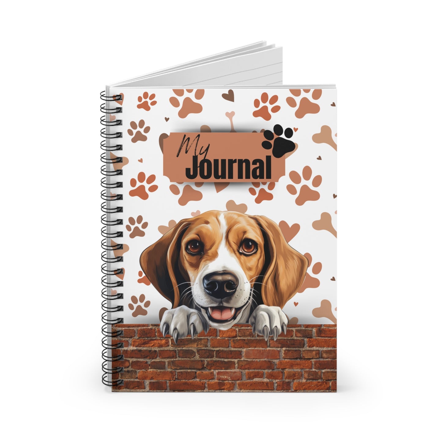 American Foxhound Spiral Notebook - Ruled Line