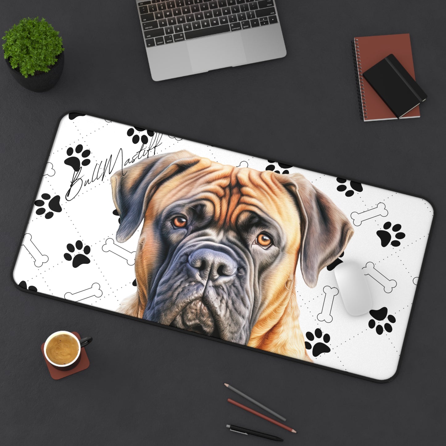 Bull Mastiff Desk Mat