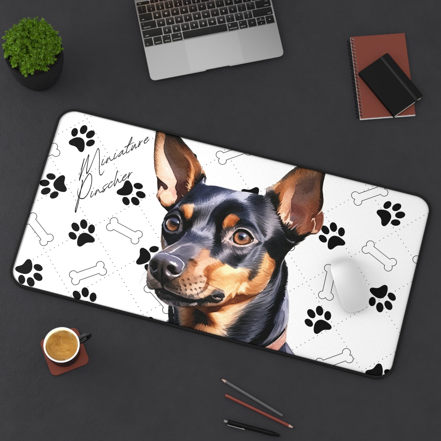 Miniature Pinscher Desk Mat