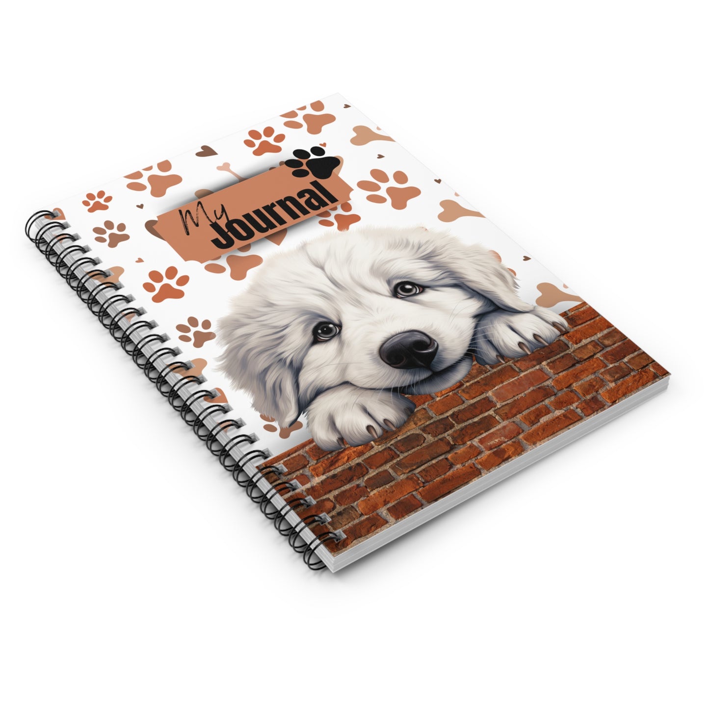 Great Pyrenees Spiral Notebook - Ruled Line