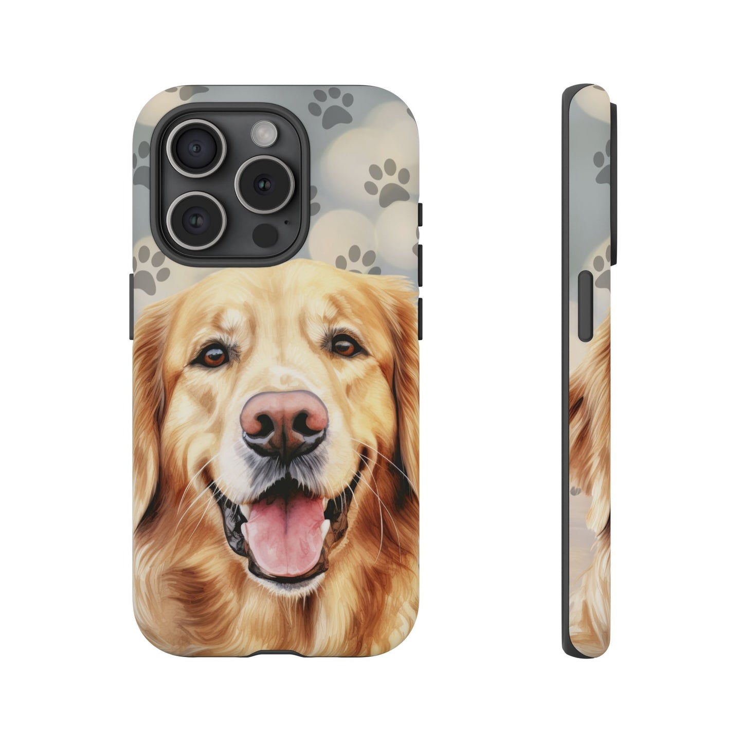 Golden Retriever Phone Case by Tough Cases (iphone 15, pro and Max)