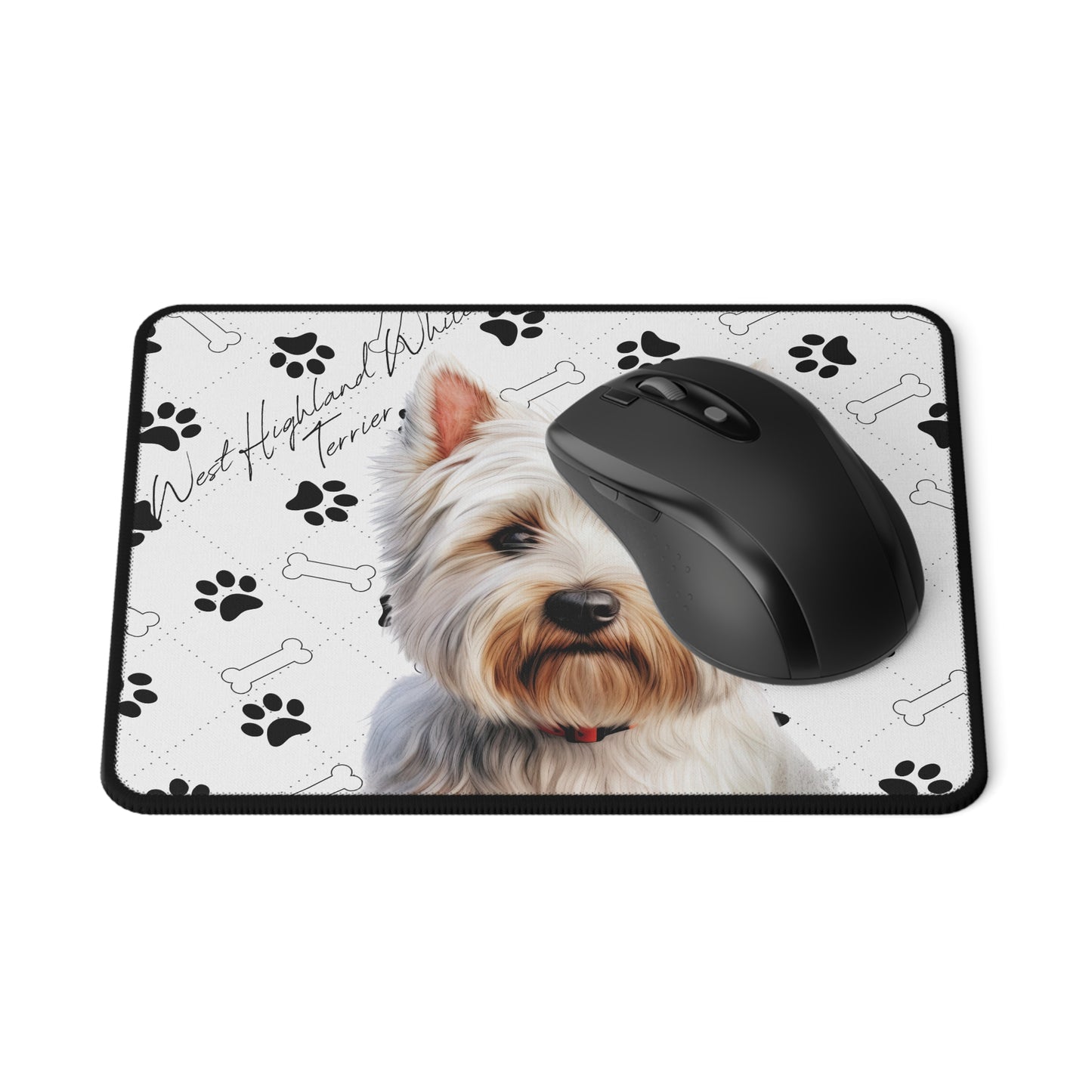 West Highland White Terrier Gaming Mouse Pad