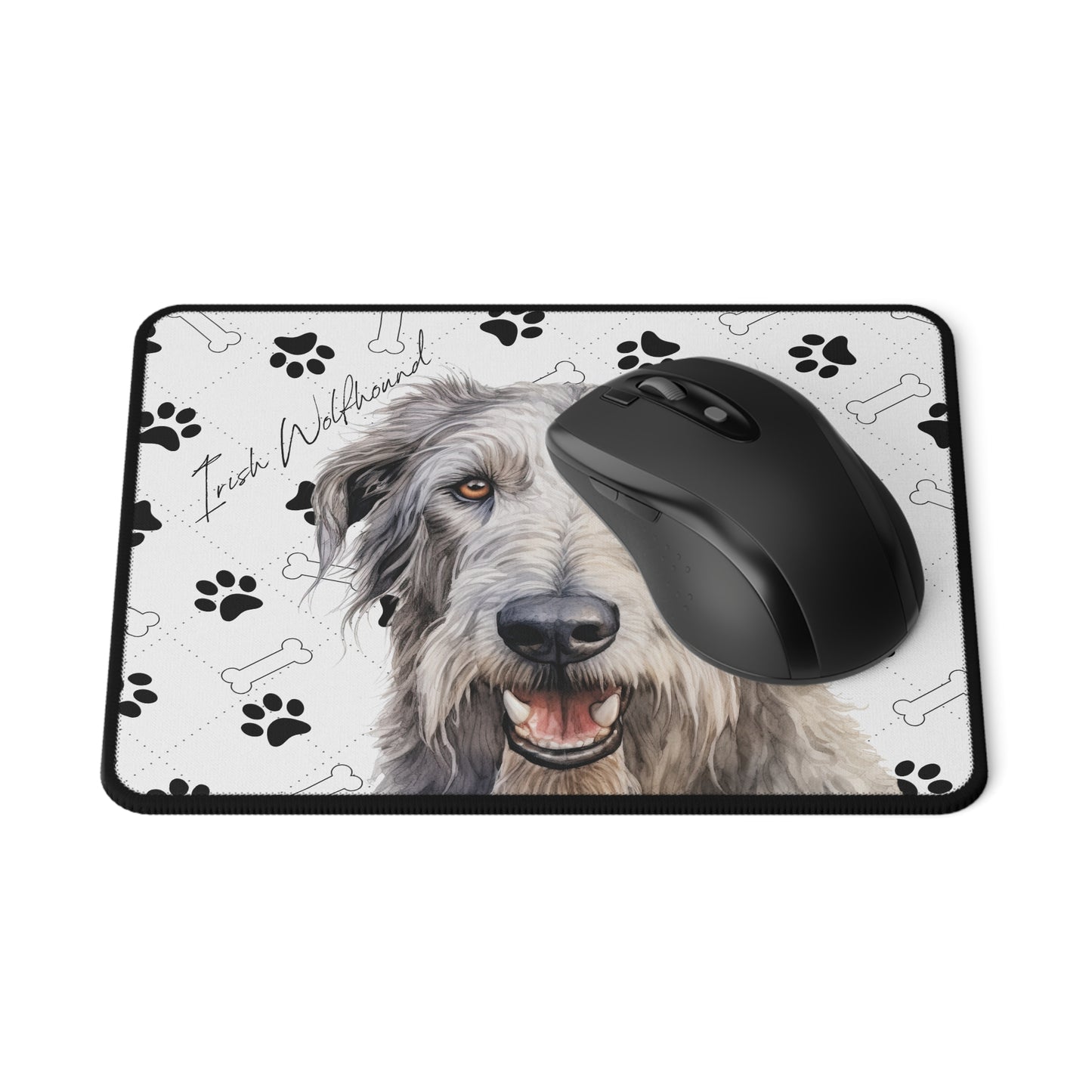 Irish Wolfhound Non-Slip Gaming Mouse Pad