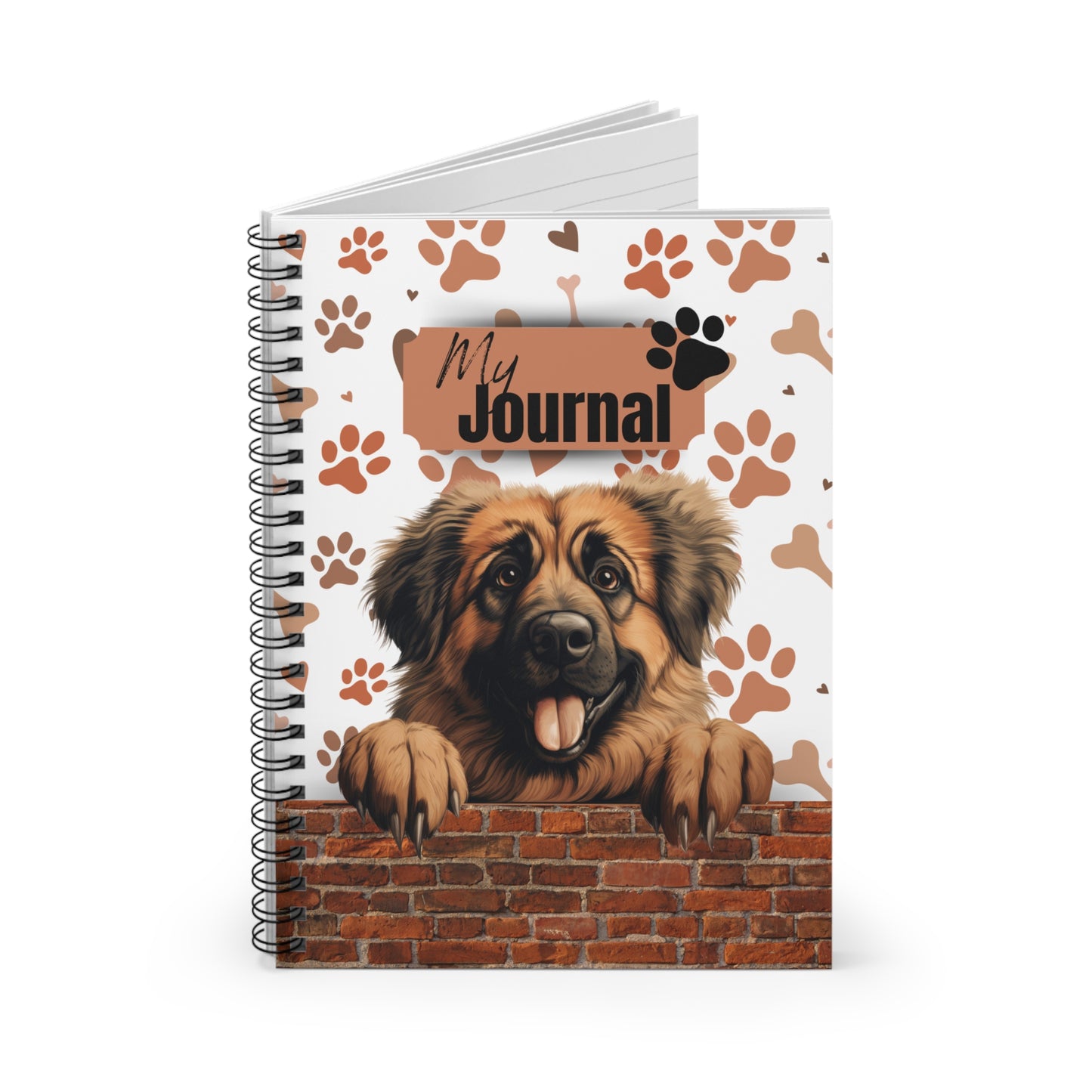 Leonberger Spiral Notebook - Ruled Line