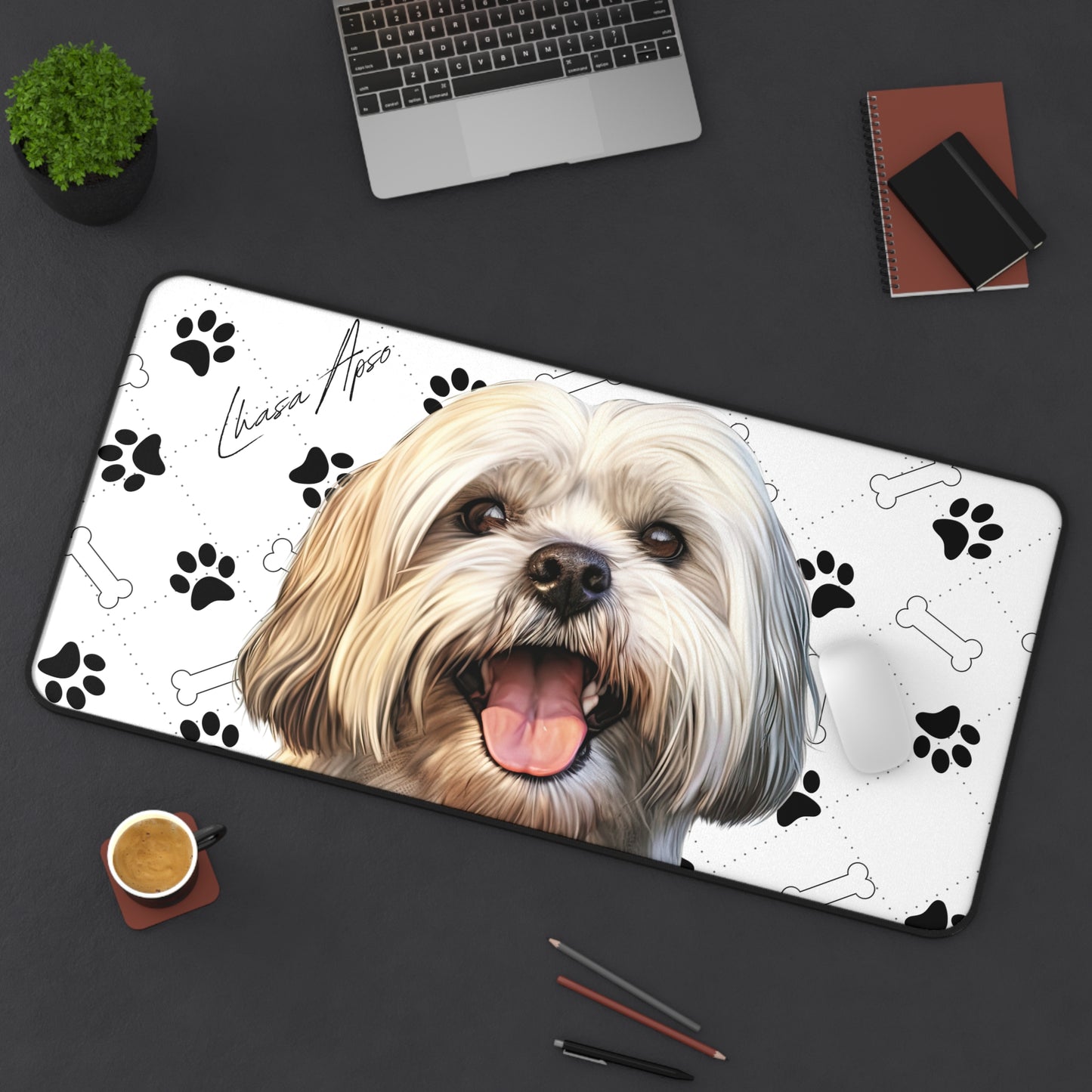 Lhaso Apso Desk Mat