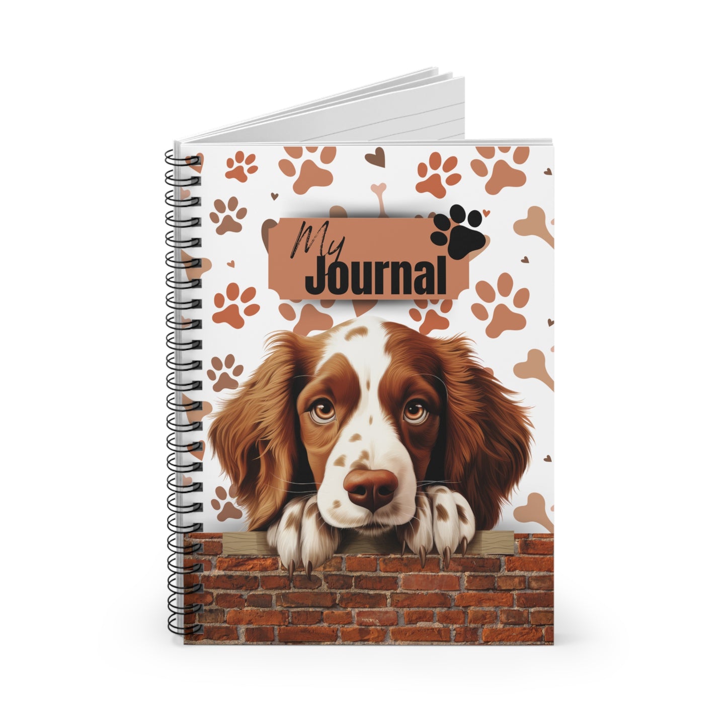 Welsh Springer Spaniel Spiral Notebook - Ruled Line