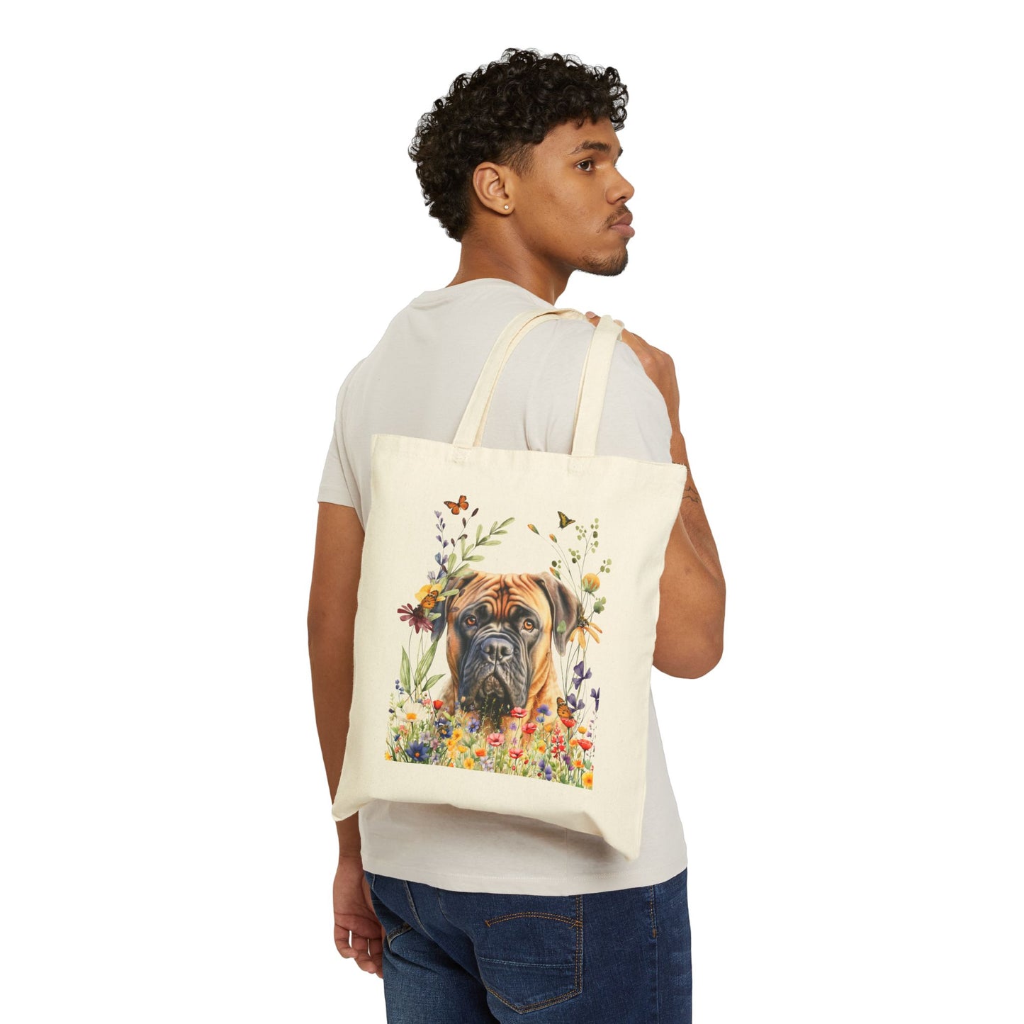 Bullmastiff Canvas Tote Bag