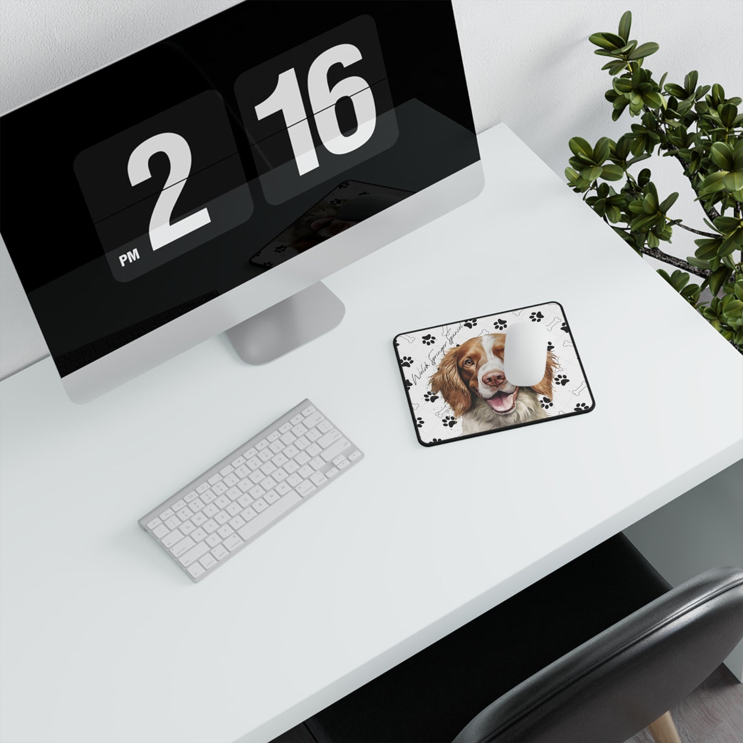 Welsh Springer Spaniel Gaming Mouse Pad