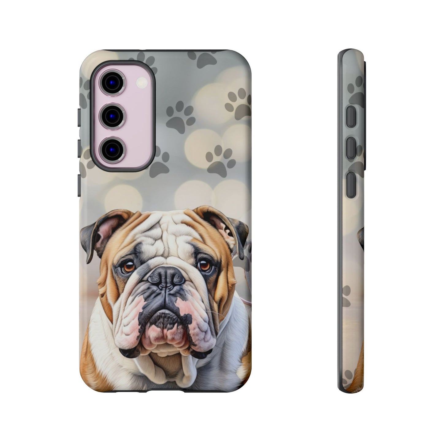 Bull Dog Phone Case by Tough Cases (Apple iPhone, Samsung Galaxy, and Google Pixel)
