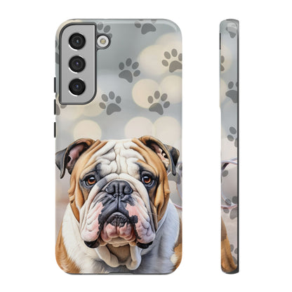 Bull Dog Phone Case by Tough Cases (Apple iPhone, Samsung Galaxy, and Google Pixel)