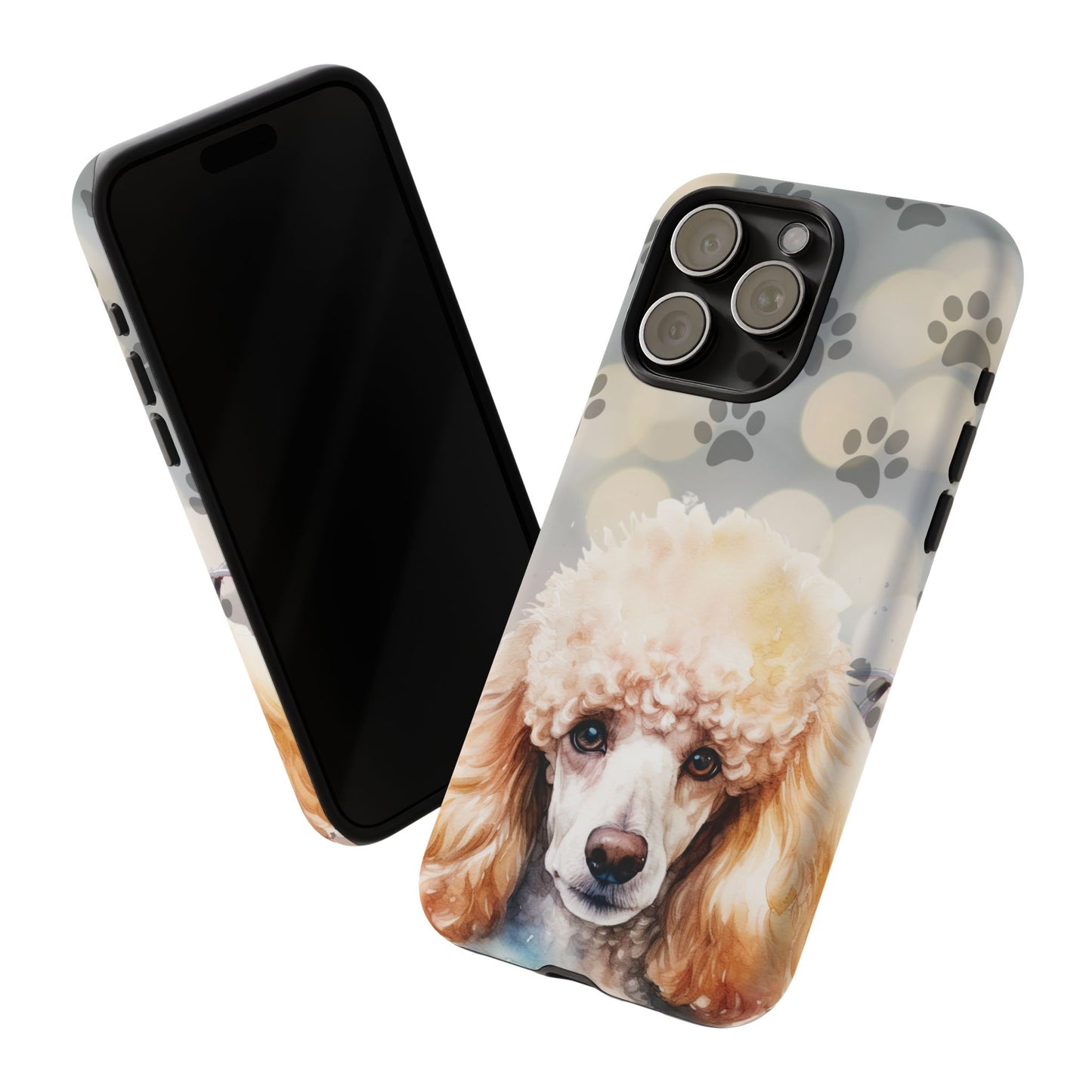 Poodle Phone Case by Tough Cases (Apple iPhone, Samsung Galaxy, and Google Pixel )