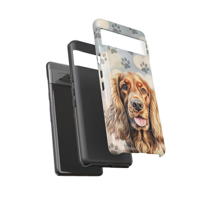 Cocker Spaniel Phone Case by Tough Cases (Apple iPhone, Samsung Galaxy, and Google Pixel)