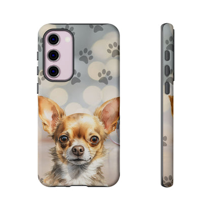 Chihuahua phone case by Tough Cases (Apple iPhone, Samsung Galaxy, and Google Pixel)