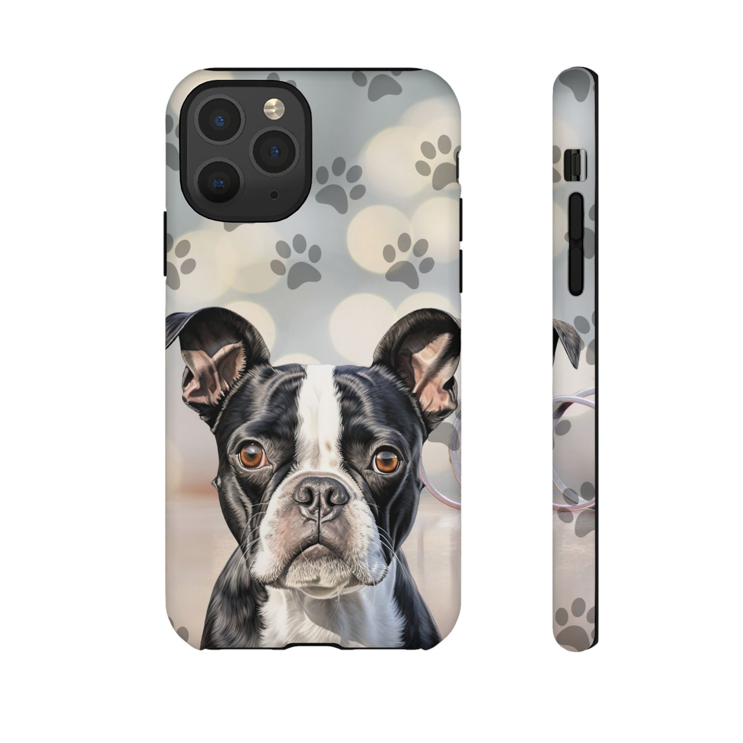 Boston Terrier Phone Case by Tough Cases (Apple iphone, Samsung galaxy, Google Pixel) Boston Terrier