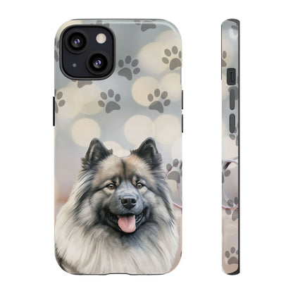 Keeshond Phone Case by Tough Cases ( Apple iPhone, Samsung Galaxy, and Google Pixel)