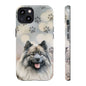 Keeshond Phone Case by Tough Cases ( Apple iPhone, Samsung Galaxy, and Google Pixel)