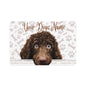 Irish Water Spaniel Personalized Pet Food Mat - Custom Dog Dish Mat, Dog Feeding Station, Pet Paw Print Decor, Unique Gift for Dog Lovers, Customizable [...]