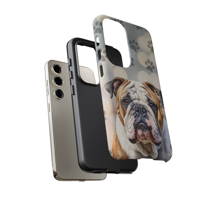 Bull Dog Phone Case by Tough Cases (Apple iPhone, Samsung Galaxy, and Google Pixel)