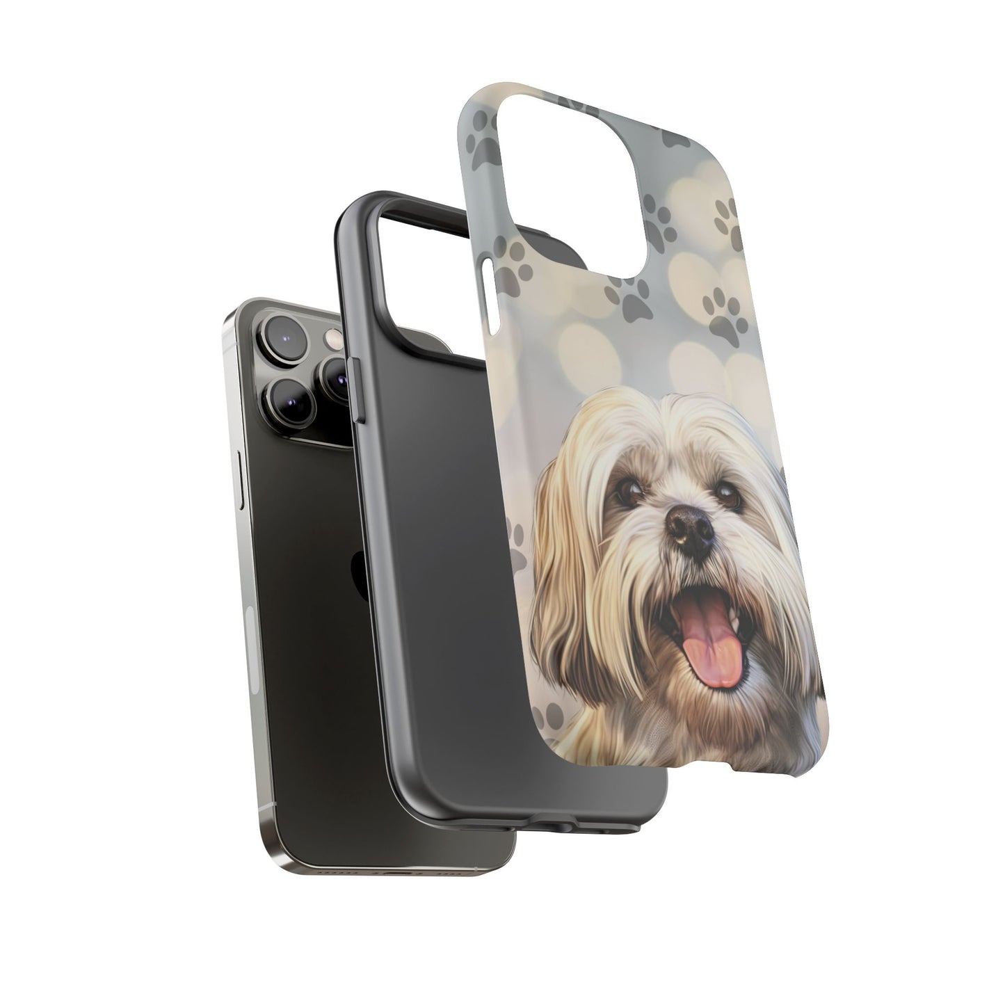 Lhasa Apso Phone Case by Tough Cases (Apple iPhone, Samsung Galaxy, and Google Pixel)