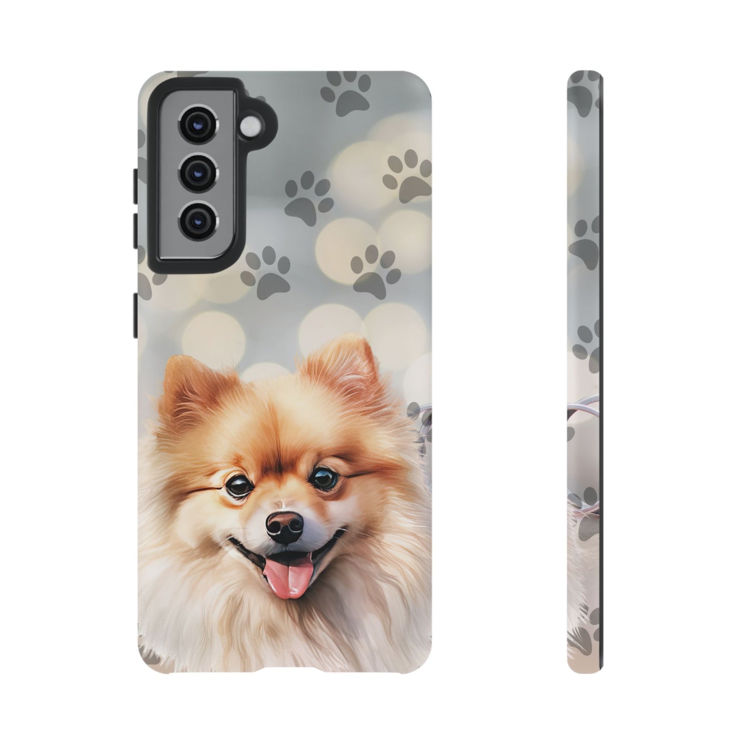 Pomeranian by Tough Cases (Apple iPhone, Samsung Galaxy, and Google Pixel)