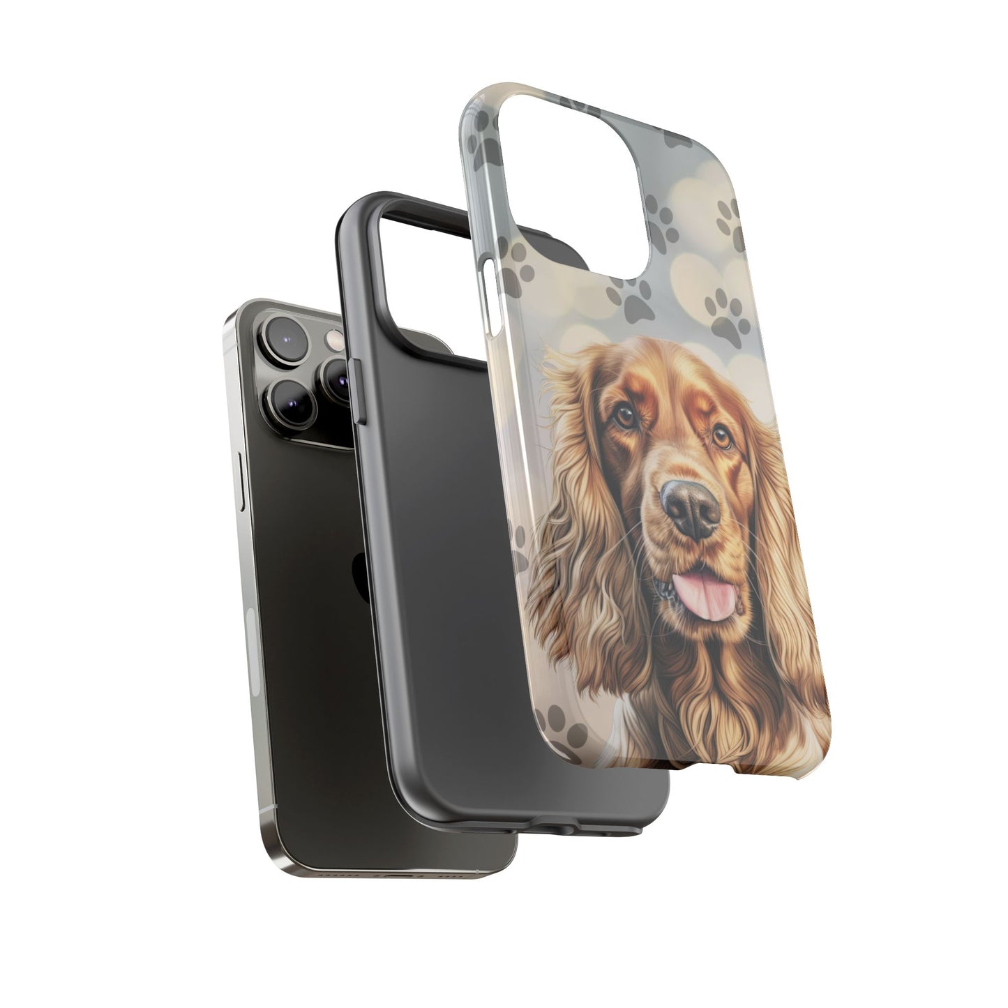 Cocker Spaniel Phone Case by Tough Cases (Apple iPhone, Samsung Galaxy, and Google Pixel)