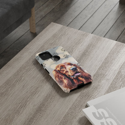Irish Setter Phone Case by Tough Cases (Apple iPhone, Samsung Galaxy, and Google Pixel)