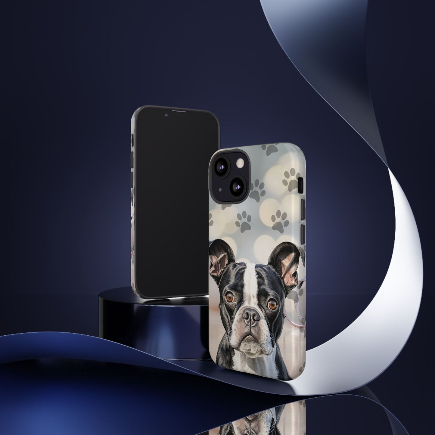 Boston Terrier Phone Case by Tough Cases (Apple iphone, Samsung galaxy, Google Pixel) Boston Terrier