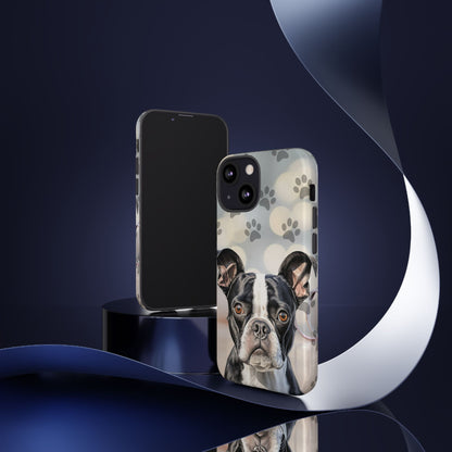 Boston Terrier Phone Case by Tough Cases (Apple iphone, Samsung galaxy, Google Pixel) Boston Terrier