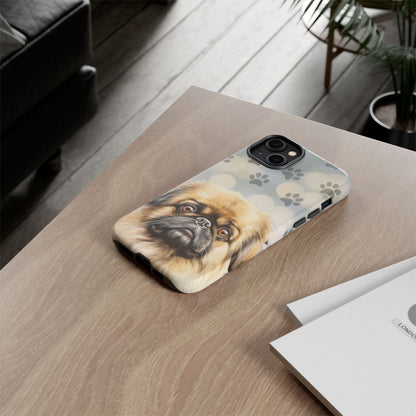 Pekingese by Tough Cases (Apple iPhone, Samsung Galaxy, and Google Pixel devices)