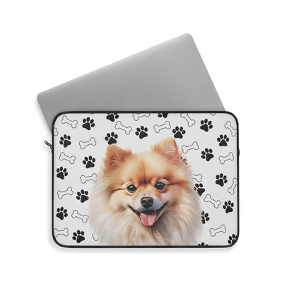 Pomeranian Laptop Sleeve
