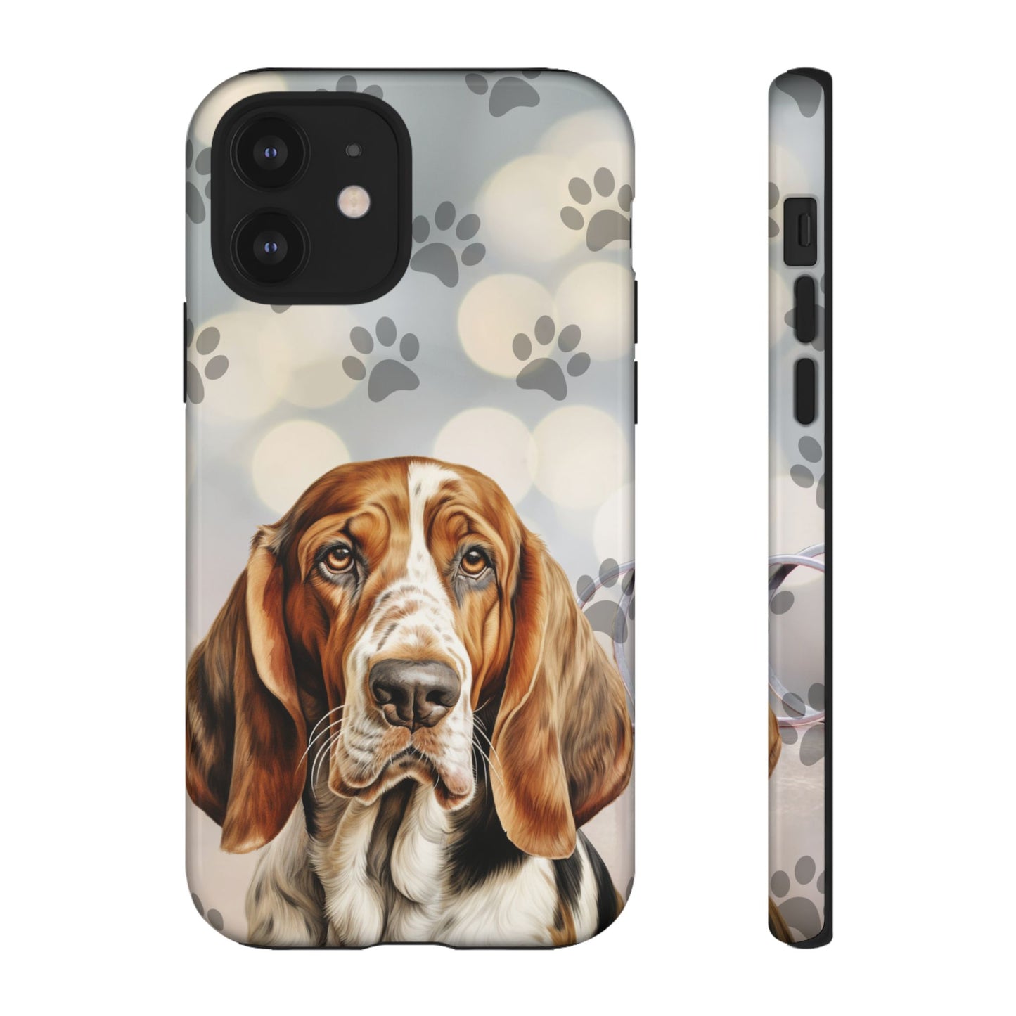 Basset Hound Phone Case by Tough Cases (Apple iPhone, Samsung Galaxy, and Google Pixel)