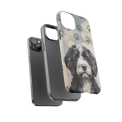 Portuguese Water Dog by Tough Cases (Apple iPhone, Samsung Galaxy, and Google Pixel)