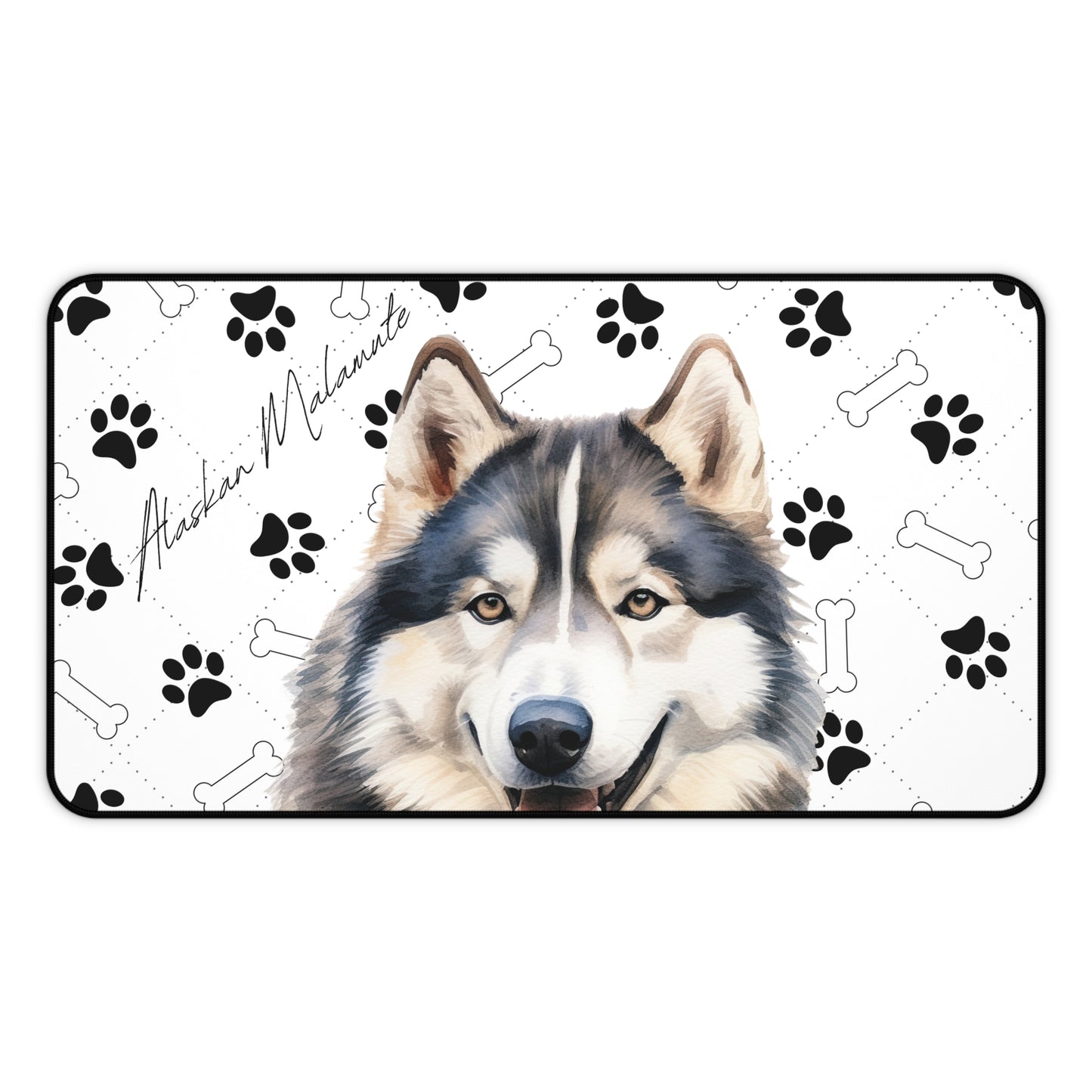 Alaskan Malamute Desk Mat